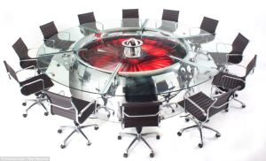 Boing 747 engine table