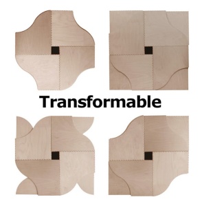 Simple yet transformable